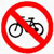 R-12 Proibido Trânsito de Bicicletas